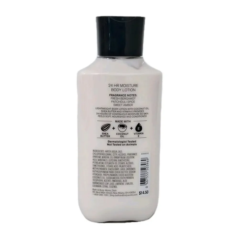 Bath & Body Works Classic Flannel Mens 24 HR Moisture Body Lotion 8oz New